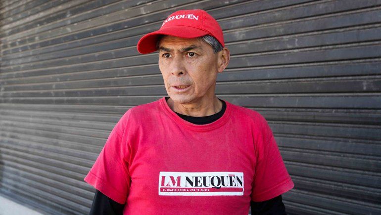 Juanito, el canillita de San Martín y Combate de San Lorenzo.