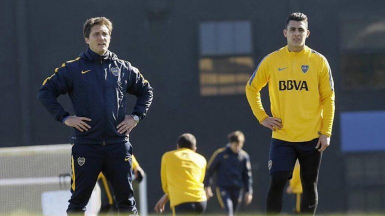 Guillermo junto a Pavón