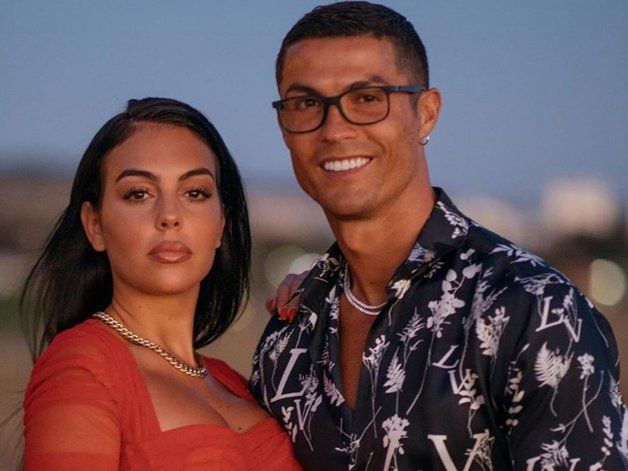 Georgina y Cristiano.