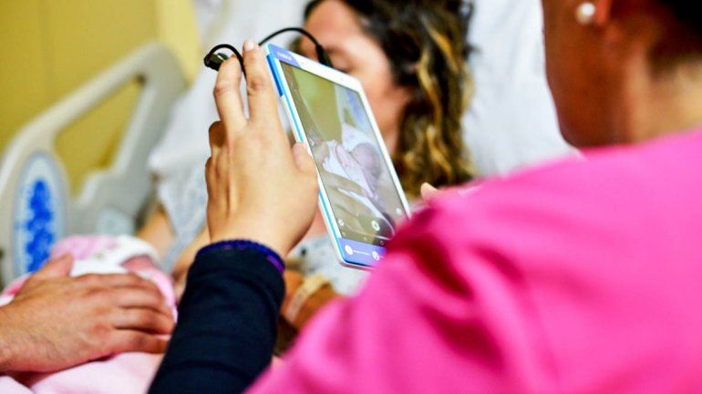 Isabella se convirtió en la primera beba en ser inscripta en forma digital