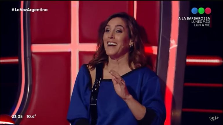 Soledad aseguró que tiene el equipo más federal de La Voz Argentina