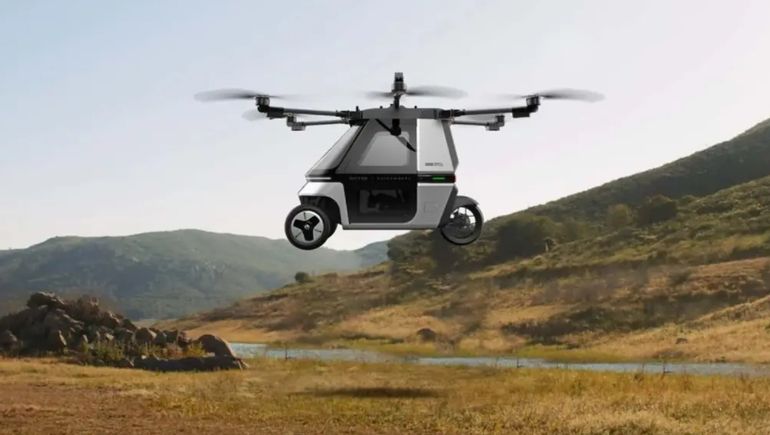 Las motos voladoras son una realidad: la Kuickwheel Skyrider X6 ya se encuentra en etapa de preventa.