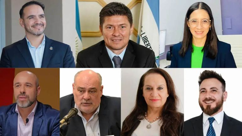 Los siete candidatos a Gobernador de la provincia de Corrientes. Los siete candidatos a Gobernador de la provincia de Corrientes.