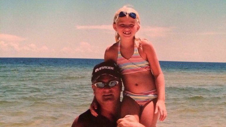 Bailey Sellers y su padre