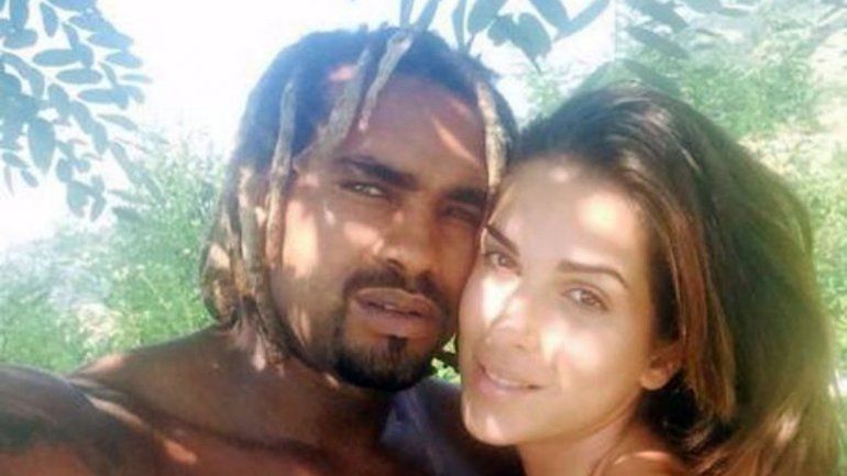 Tiempos felices: Gessica Notaro con su ex novio