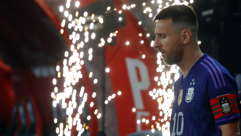 Messi y una estampa de capitán