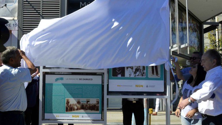 Pechi Quiroga encabezó acto homenaje a Abel Cháneton