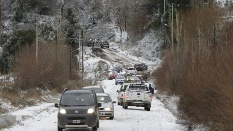 La nevada dejó sin clases a la cordillera