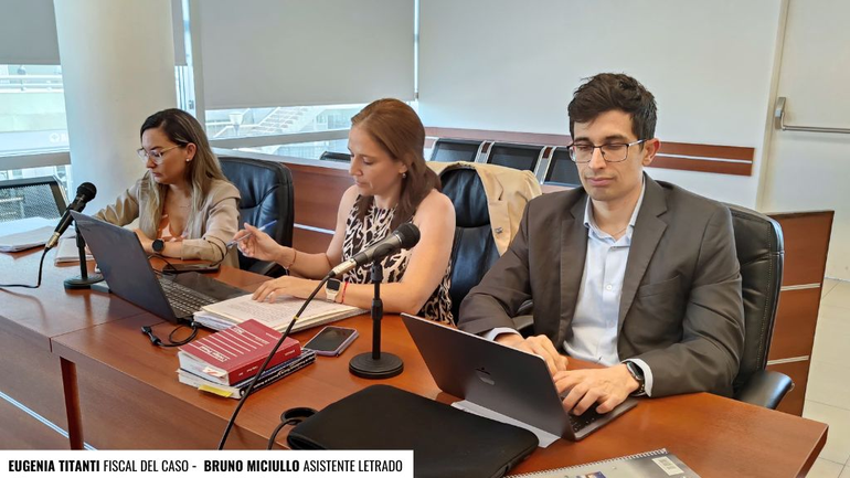 La fiscal del caso Eugenia Titanti solicitó la preventiva para el acusado. La fiscal del caso Eugenia Titanti solicitó la preventiva para el acusado.