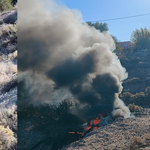 Los dos vehículos fueron hallados después del mediodía de este martes. | LM Neuquen Los dos vehículos fueron hallados después del mediodía de este martes.