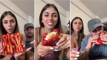 El sándwich de morrón que se hizo viral en TikTok gana cada vez más comensales. El sándwich de morrón que se hizo viral en TikTok gana cada vez más comensales.
