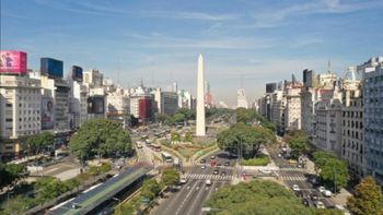 El Obelisco porteño, símbolo de la Ciudad de Buenos Aires.