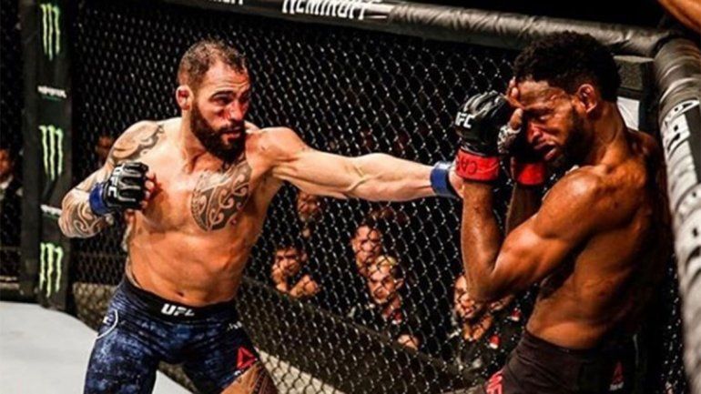 UFC: el tremendo nocaut de Ponzinibbio, que sueña con el título