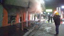 un incendio provoco perdidas totales en una tienda de ropa un incendio provoco perdidas totales en una tienda de ropa