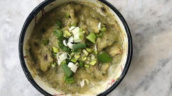 sopa crema de puerro, una receta muy rica