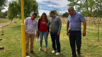 relevaran todo el tendido electrico del parque valentina norte