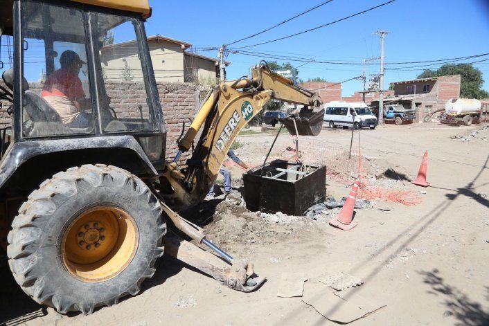 Mariano Gaido confirmó que en 60 días estará finalizado el sistema pluvial en Los Polvorines