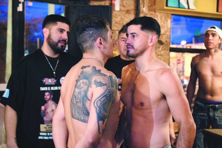 Billi Godoy ante Omar Correa.