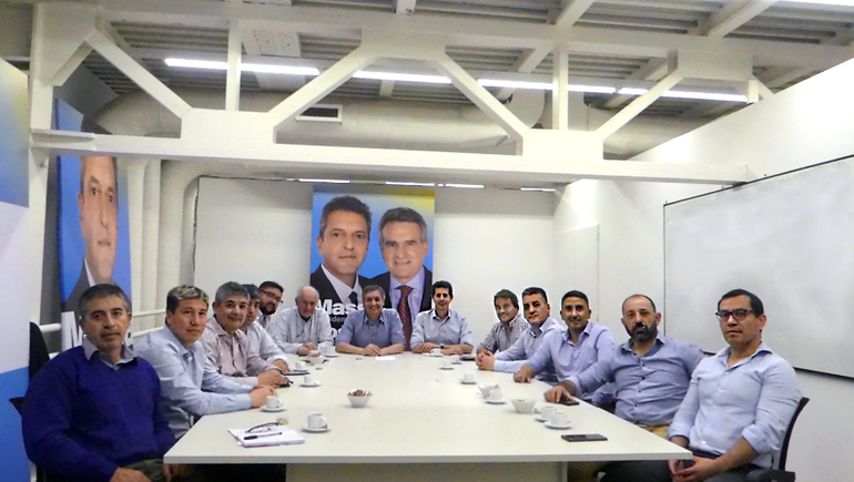 Un grupo de intendentes del MPN