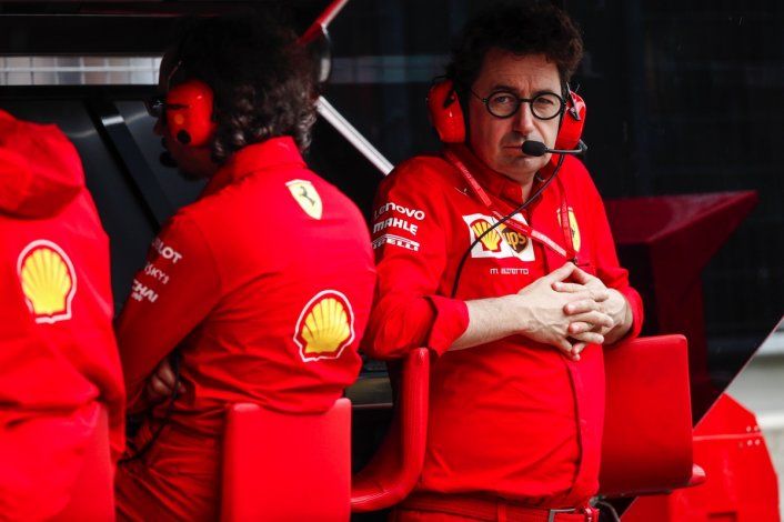 Mattia Binotto señaló que es muy probable que Ferrari vuelva a sufrir en Monza al igual lo hizo en Bélgica el pasado fin de semana.