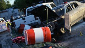 Borracho atropelló a una familia que volvía de la plaza