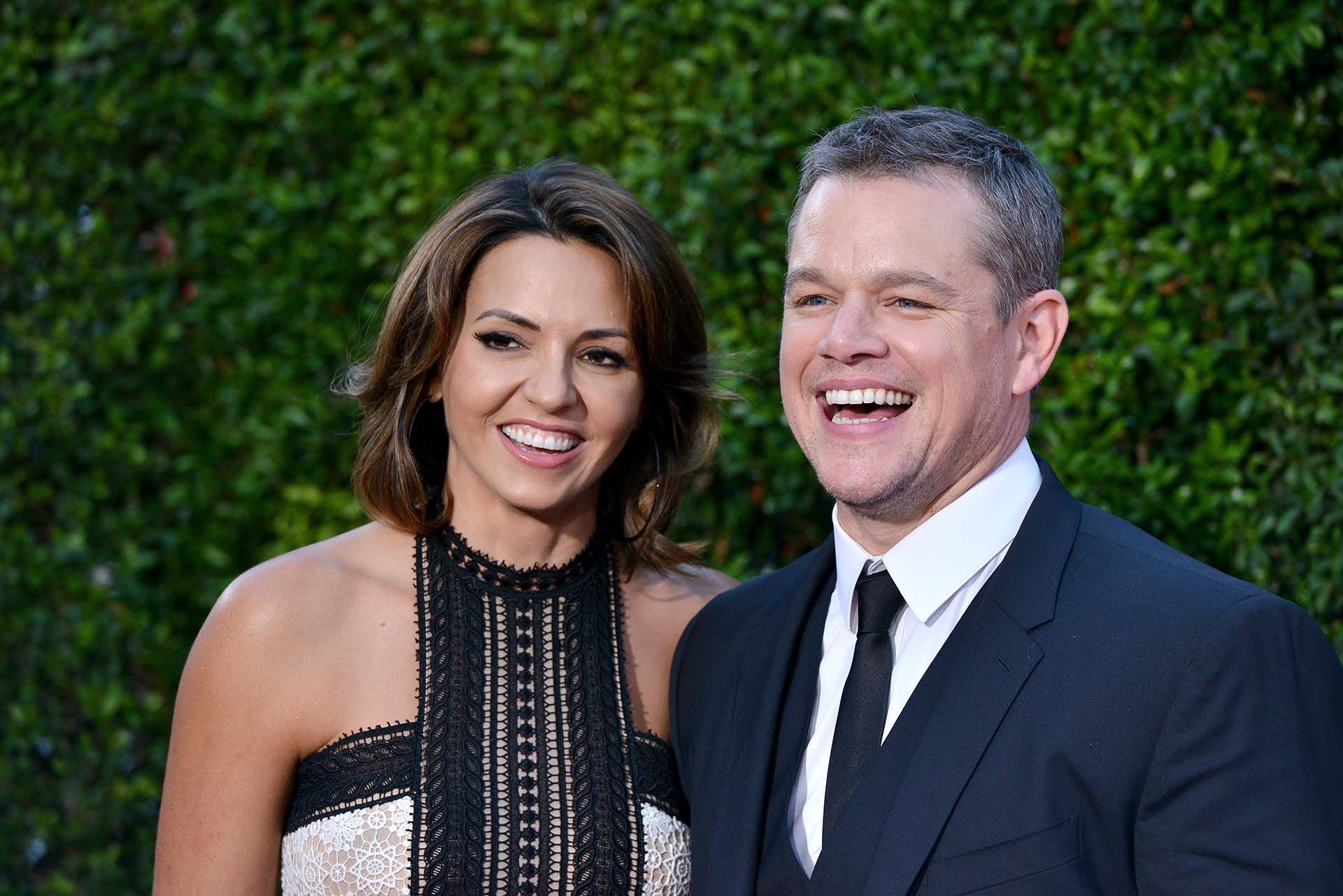 Así están hoy las hijas de Matt Damon y la argentina Luciana Barroso