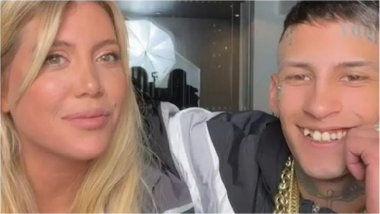 Revelan dónde se vieron por primera vez Wanda Nara y L-Gante