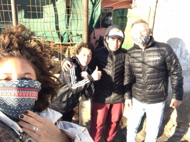 Neuquina de Primera: Ailín Franzante se sumó a obra solidaria de Patagonia