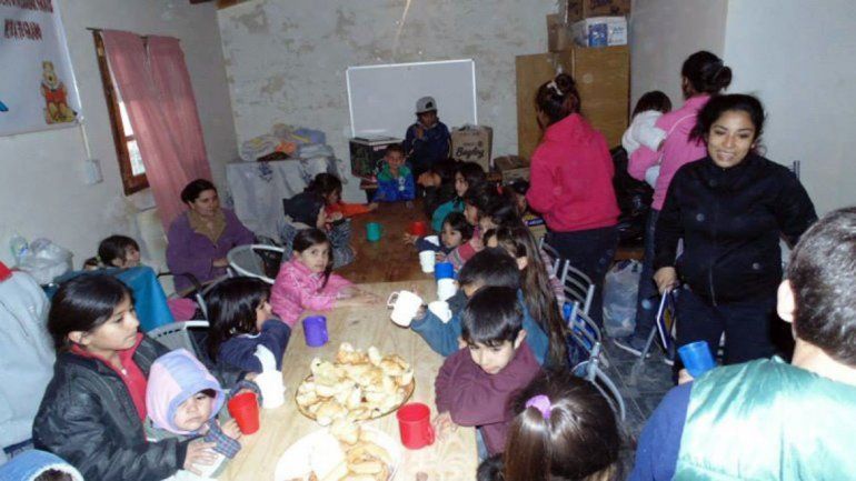 La Casita de Don Raúl atiende a decenas de chicos.