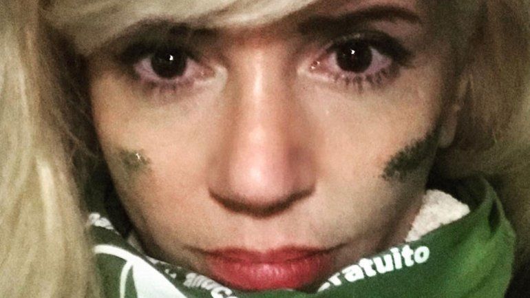 Las famosas verdes prometen seguir la lucha