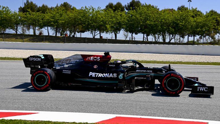 Lewis Hamilton logró su pole position 100 en la Fórmula 1