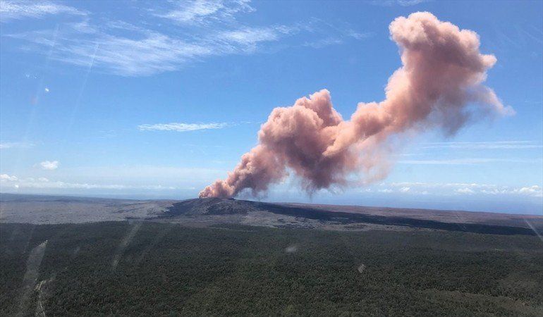 Cientos de evacuados en Hawái tras la erupción volcánica