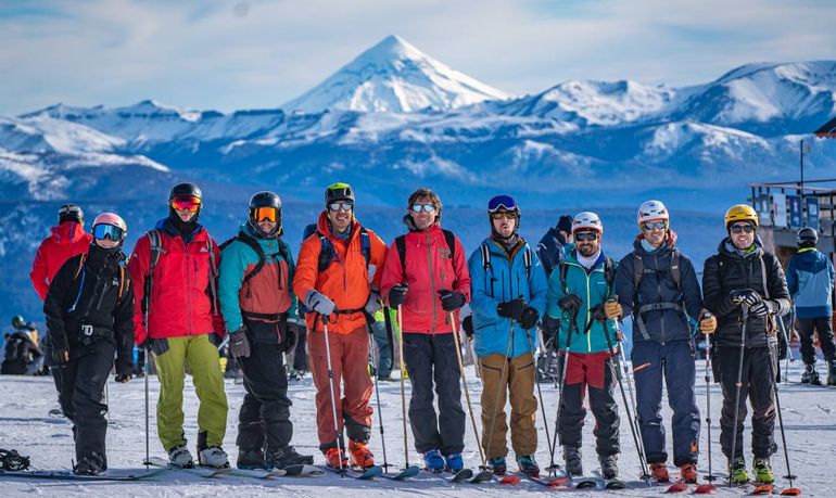 Vivian Bruchez brindó clínicas en Chapelco
