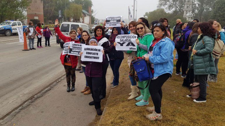 Hoy marcha ATEN por las calles de la ciudad y sigue el paro