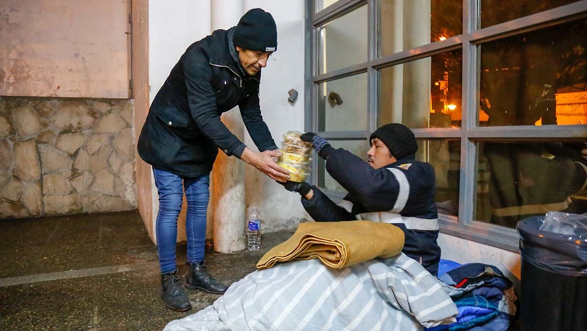 Red Solidaria asistió a unas 60 personas en situación de calle en Neuquén