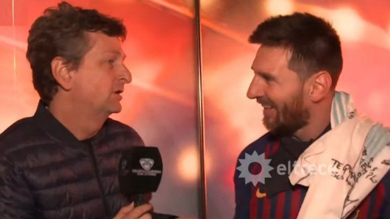 El video que emocionó a Messi en los festejos de Showmatch