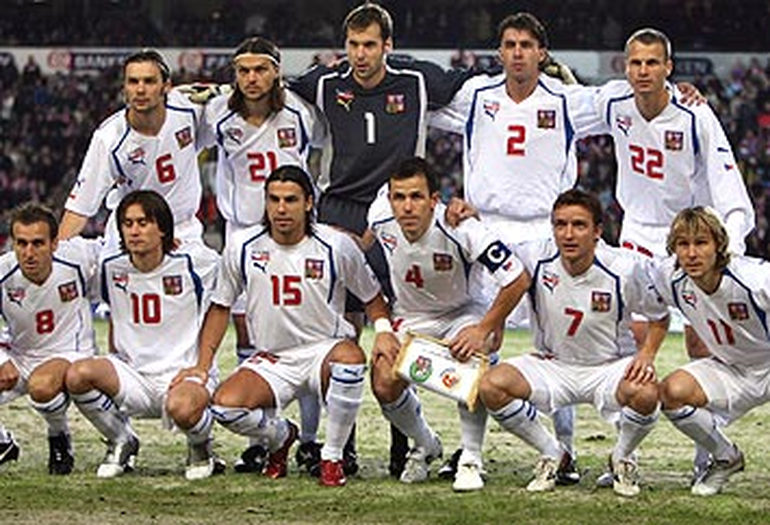 El equipo de Chequia en el Mundial 2006. El equipo de Chequia en el Mundial 2006.