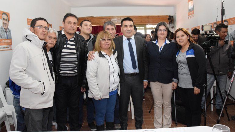 Rioseco inauguró un local partidario en el barrio Centro Sur.