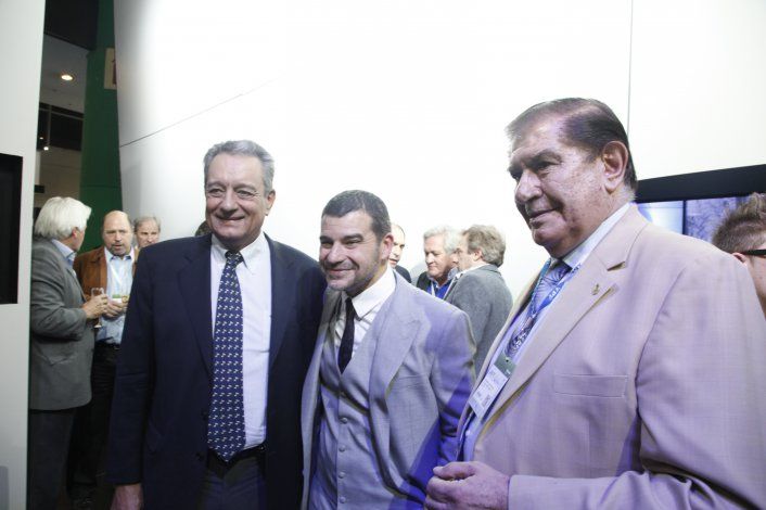 Galuccio junto a Guillermo Pereyra.