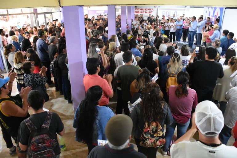 Figueroa presentó a su candidato intendente en Zapala, Nicolás Ayala.