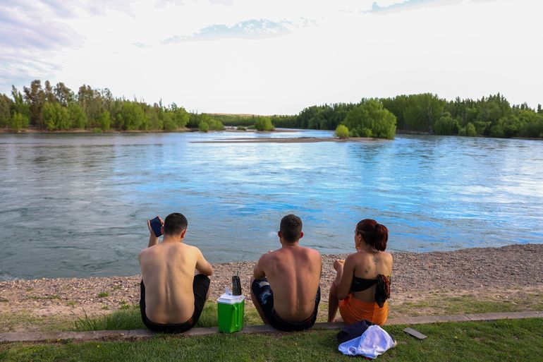 Será un día ideal para estar cerca del río Limay en Neuquén