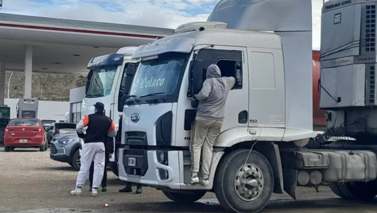 Cuando escuchó la alarma del camión