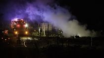 voraz incendio causo un desastre en una casa de san martin de los andes