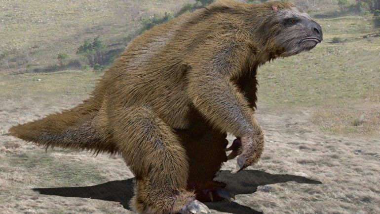 Cómo eran los perezosos que vivieron en Neuquén hace 10 mil años