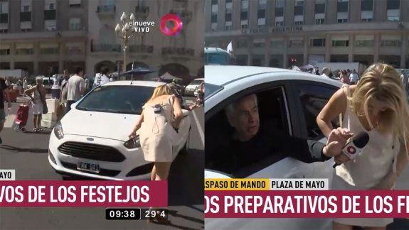 Periodista fue atropellada mientras cubría la asunción