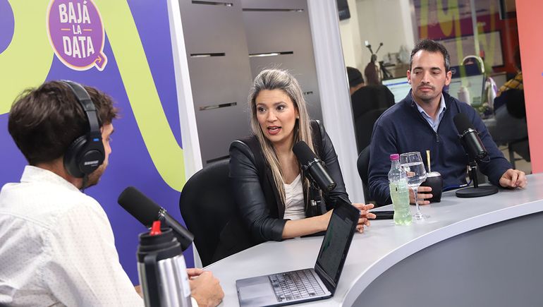 Nadia Márquez y Gastón Riesco celebraron el triunfo libertario en LM Play. Nadia Márquez y Gastón Riesco celebraron el triunfo libertario en LM Play.
