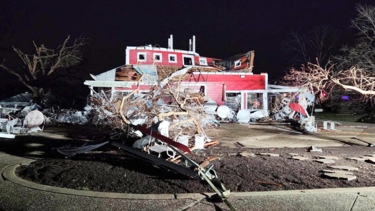 El devastador temporal en Estados Unidos causó varias muertes