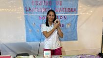 alimento de vida: ayelen catalan, militante de la lactancia para el crecimiento