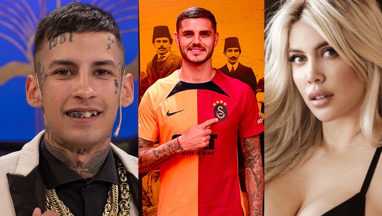 El polémico mensaje que L- Gante le mandó a Mauro Icardi por Wanda