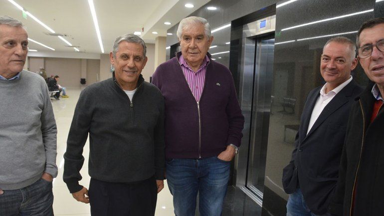 Pereyra se juntó con Pechi y hubo foto para el morbo